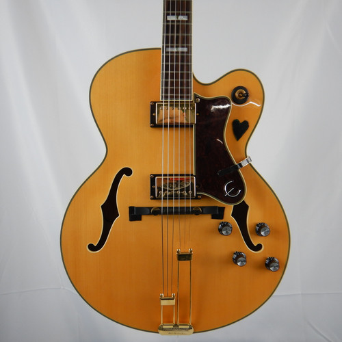 Vist Large View of Product Image Which is Used Epiphone BROADWAY HOLLOWBODY GUITAR Semi-Hollow Electric Guitar Natural 6-String 40123-S000125610