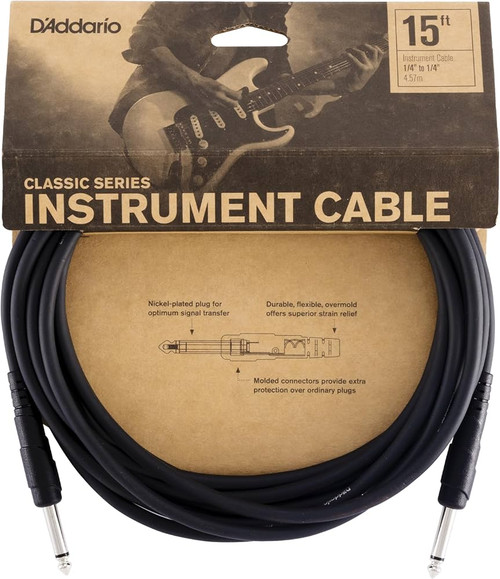 Vist Large View of Product Image Which is New PLANET WAVES 15' INSTR. CABLE