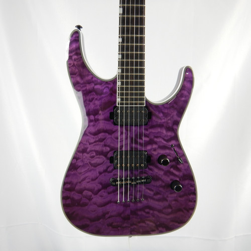 Used LTD MH-1000 2018 GUITAR Super S Electric Guitar Purple 6-String 40123-S000125653