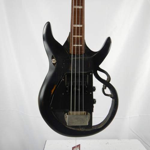 Used Fender GIBSON FIBSON BASS GUITAR WOW Vintage Bass Guitar Black 4-String 40123-S000125684