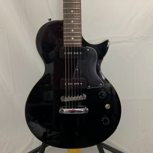 Used Stagg SEL-P90BK LP-TYPE LP Type Electric Guitar Black 6-String 41128-S000102000