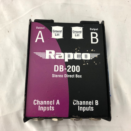 Used Rapco DB-200 Guitar Effects Pedal 41128-S000102043