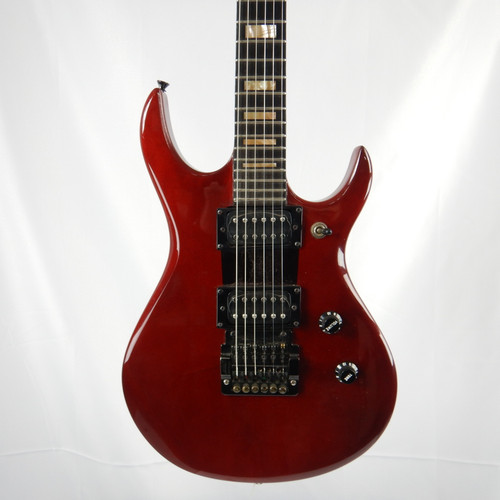 Used Carvin DC TYPE NECK REPAIR Offset Double Cutaway Electric Guitar Red 6-String 40123-S000125713