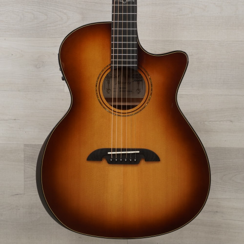 Used Alvarez AG60CE Performer Solid Top Acoustic Guitar Natural 40015-S000320472