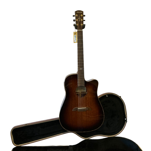Used Alvarez MDA66CESHB W/OHSC Solid Top Acoustic Guitar Wood 40009-S000301441