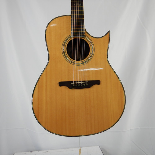 Used Alvarez 6020C 75TH Anniversary Solid Top Acoustic Guitar Natural 40123-S000125778