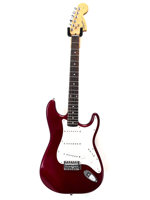 Used Squier AFFINITY STRAT S Type Electric Guitar Red 6-String 41124-S000200151