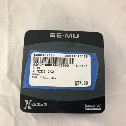 Used E-Mu X MIDI 2X2 Keyboard Accessory 41128-S000102134