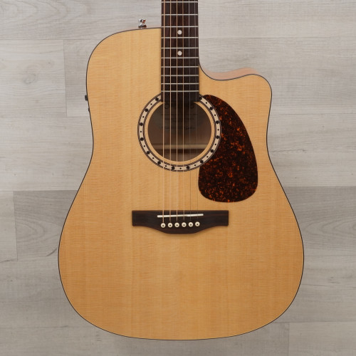 Used Simon & Patrick Woodland CW Spruce Presys II Solid Top Acoustic Guitar Natural 40015-S000320661