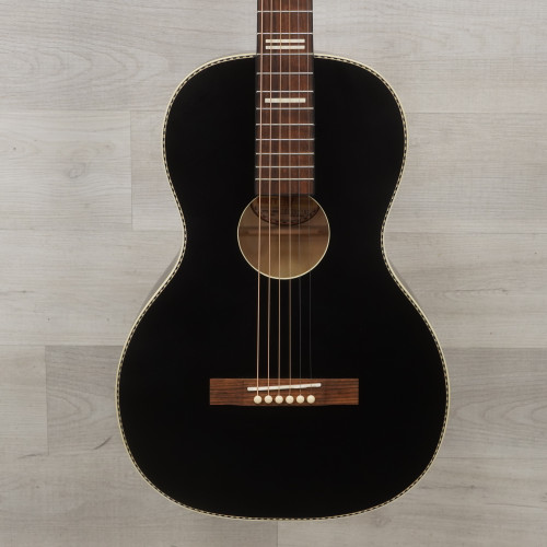 Used Recording King RPS-7 Dirty 30's Laminate Top Acoustic Guitar Matte Black 40015-S000320691