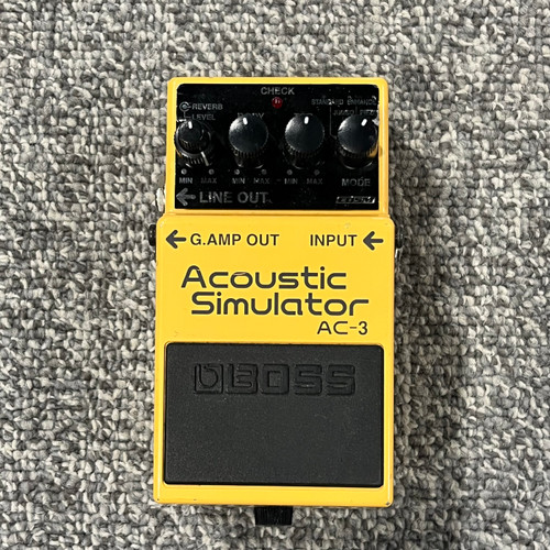 Used BOSS AC-3 ACOUSTIC SIMULATOR Guitar Pedal 41106-S000089072