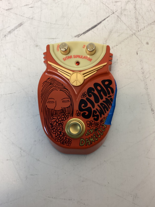 Used Danelectro SITAR SWAMI Synthesizer Pedal 40107-S000150161