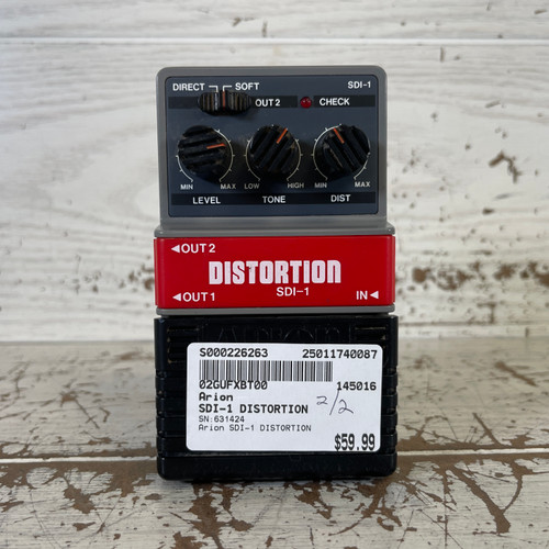 Used - Arion SDI-1 DISTORTION - Vintage Distortion Pedal 40087-S000226263