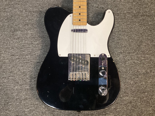 Used Squier TELECASTER MIJ T Type Electric Guitar Black 6-String 40111-S000183414