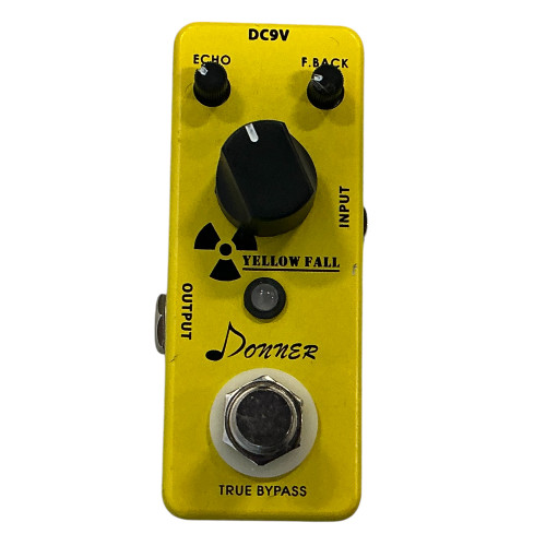 Used Donner YELLOW FALL Guitar Effects Pedal 40009-S000301590