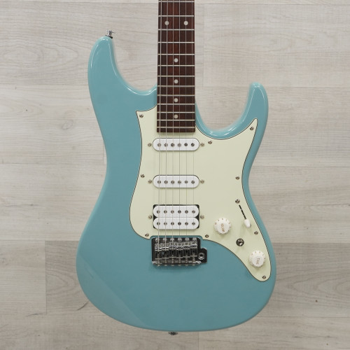 Used Ibanez AZES40 Double Cut Electric Guitar Blue 40015-S000320752