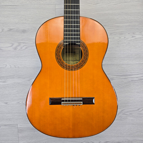 Vist Large View of Product Image Which is Used GARCIA GRADE NO. 1 CLASSICAL Vintage Laminate Top Acoustic Guitar Wood