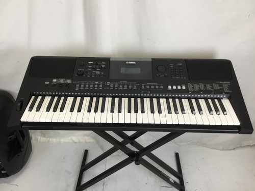 Used Yamaha PSR-E463 PLUS POWER PLUS BAG 61-Key Keyboard 61-Key 40012-S000295766