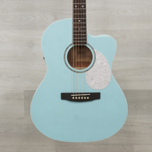 Used Cort Jade Classic Acoustic Guitar Sky Blue 40015-S000320865