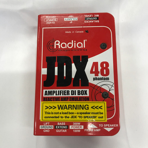 Vist Large View of Product Image Which is Used RADIAL JDX Direct Box 41125-S000037881
