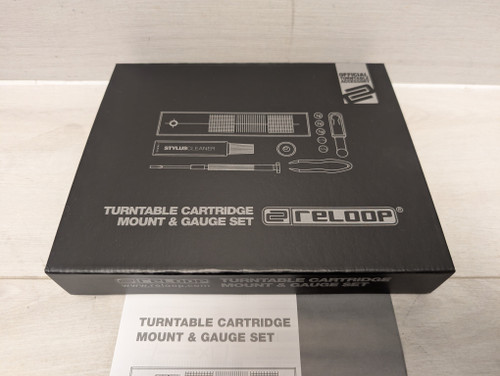 Vist Large View of Product Image Which is Used Realistic TURNTABLE CARTRIDGE MOUNT AND GAUGE SET Pro Sound Accessory 41108-S000059762