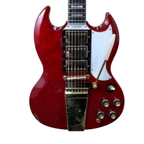 Vist Large View of Product Image Which is Used Epiphone JOE BONAMASSA 1963 SG CUSTOM Electric Guitar Red 6-String 40083-S000149690