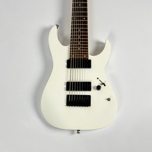 Used Ibanez RG8 Electric Guitar White 8-String 41103-S000054374