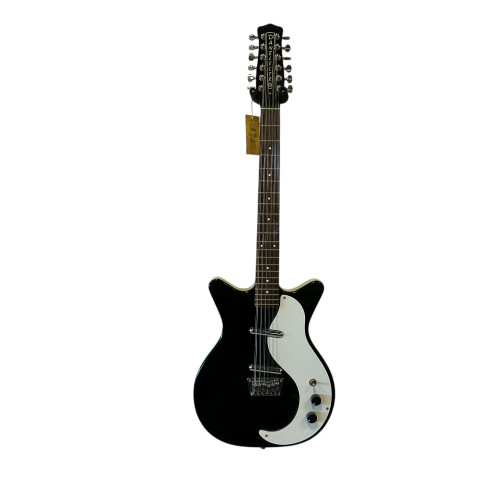 Vist Large View of Product Image Which is Used Danelectro 59 12X Electric Guitar Black 12-String 40009-S000301685