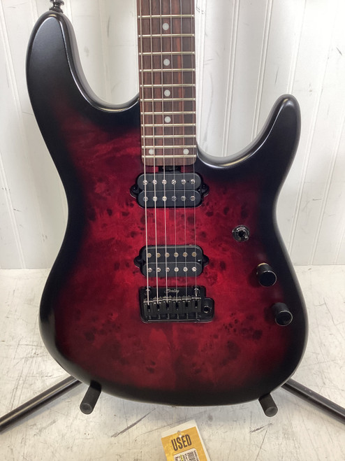Used Sterling by Ernie Ball JASON RICHARDSON CUTLASS 6 S Type Electric Guitar Red 6-String 40107-S000150200
