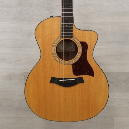 Used Taylor 214CE Plus Grand Auditorium Solid Top Acoustic Guitar Natural 40015-S000320949