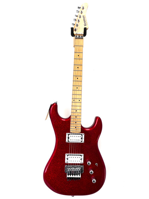 Used Kramer LIMITED EDITION PACER RED SPARKLE Super S Electric Guitar Red 6-String 41124-S000200353