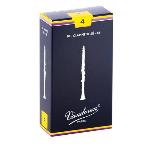 Vist Large View of Product Image Which is New VanDoren Clarinet 4 -10 Pk