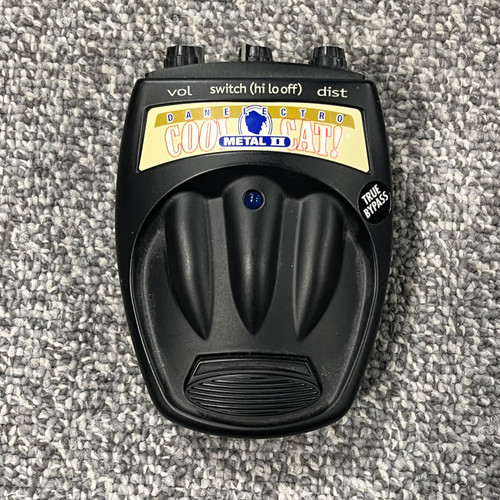 Used DANELECTRO COOL CAT METAL II DISTORTION Guitar Pedal 41106-S000089228