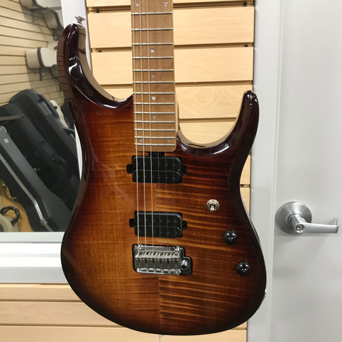 Used Sterling by Ernie Ball JP150FM Double Cut Electric Guitar Cherry Sunburst 6-String 41125-S000037905