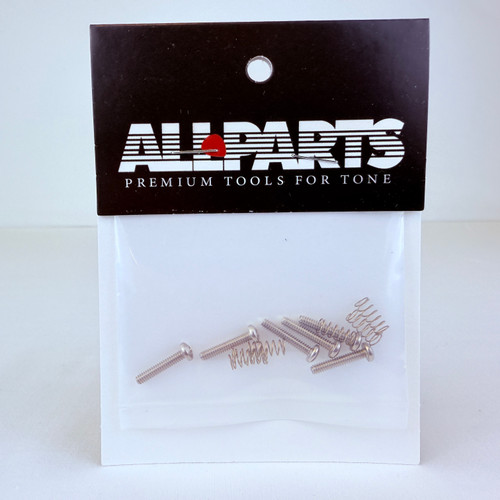 Vist Large View of Product Image Which is Allparts US Intonation Screw/Spring 6-Pack 41121-ALL-GS-0004-005