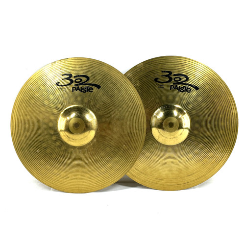 Used Paiste 302 Hi Hat Cymbals 14"