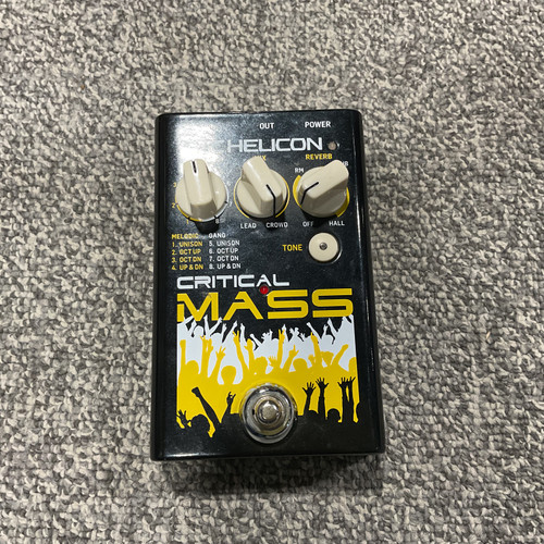 Used TC HELICON CRITICAL MASS Vocal Effects Unit 41106-S000089309