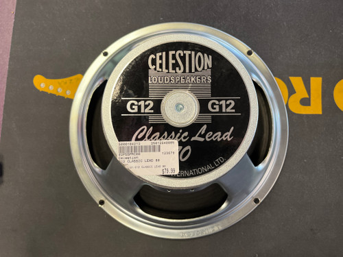 Used Celestion G12 CLASSIC LEAD 80 Raw Speaker 12" 40085-S000104213