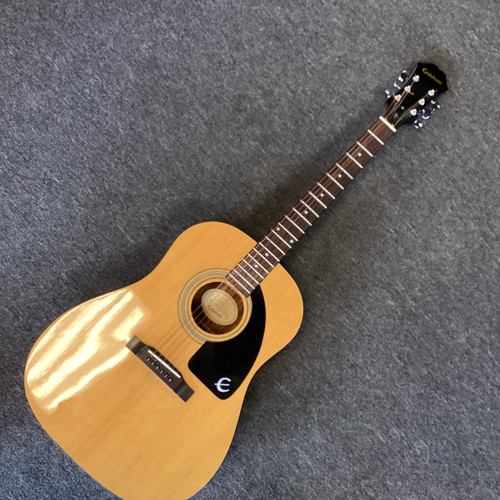 Used Epiphone AJ100 Laminate Top Acoustic Guitar Natural 40111-S000183637