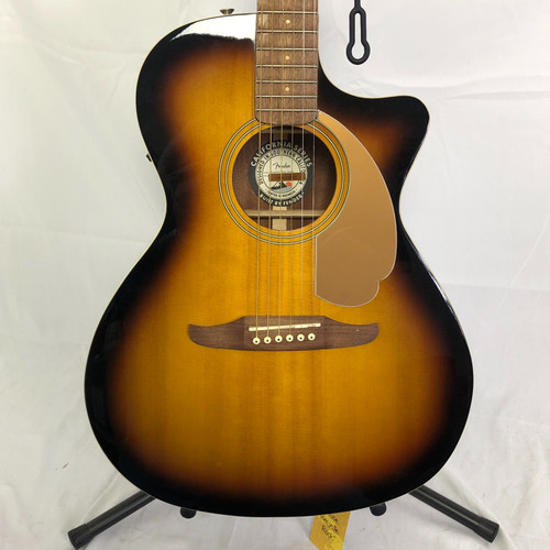 Used Fender NEWPORTER PLAYER Laminate Top Acoustic Guitar Sunburst 6-String 41128-S000102394