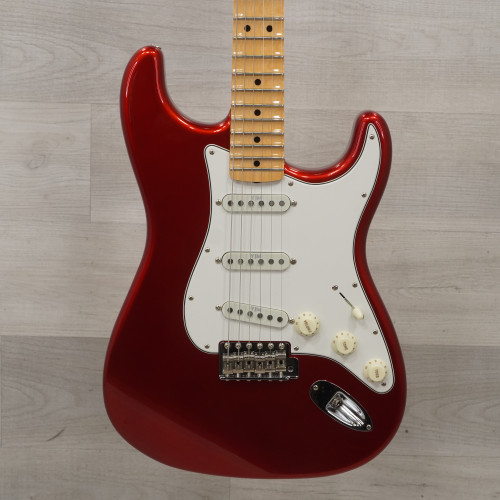 Used Fender Custom Shop Yngwie Malmsteen Signature Series Stratocaster NOS Maple Fingerboard Electric Guitar Candy Apple Red 40015-S000321311