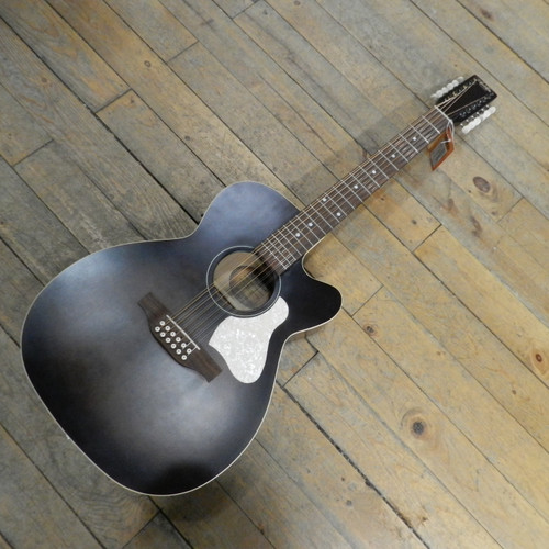Used Art & Lutherie LEGACY 12 BOURBON BURST CW QIT Solid Top Acoustic Guitar Brown 40105-S000075390