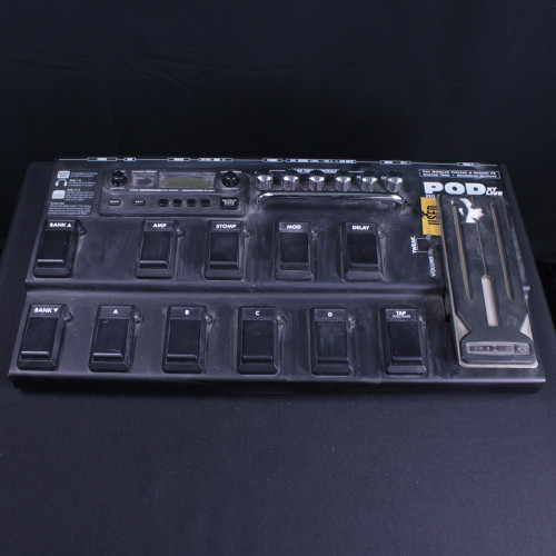Used Line 6 POD XT LIVE FLOOR W/PWR Floorboard Amp Modeling + FX 40123-S000126201