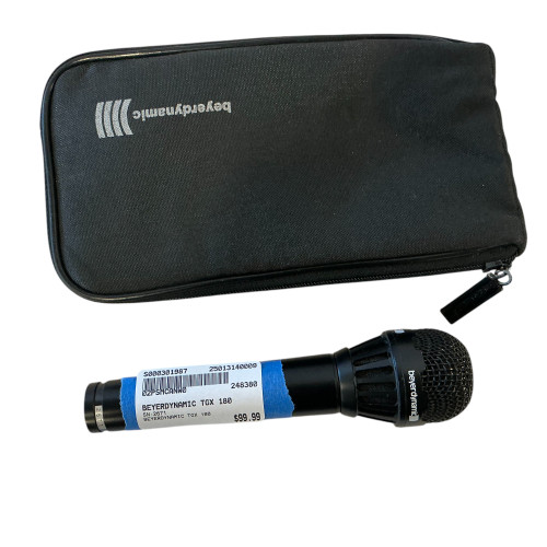 Used BEYERDYNAMIC TGX 180 Dynamic Microphone 40009-S000301987