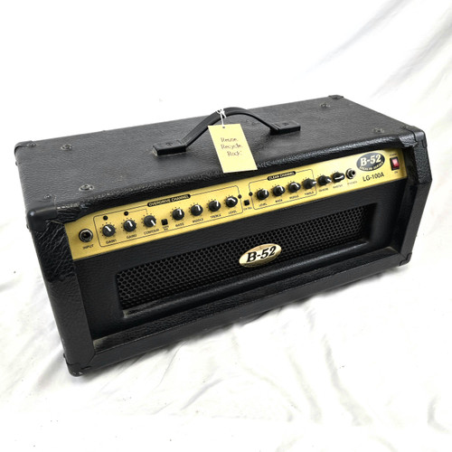 Used B-52 LG-100A AMP HEAD Solid State Guitar Head 41124-S000200580