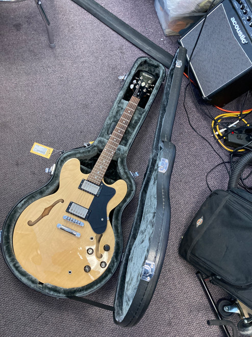 Used Epiphone DOT NA Electric Guitar Natural 6-String 40085-S000104305