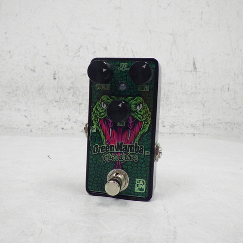 Used CaLine Green Mamba Overdrive Pedal 40042-S000251636