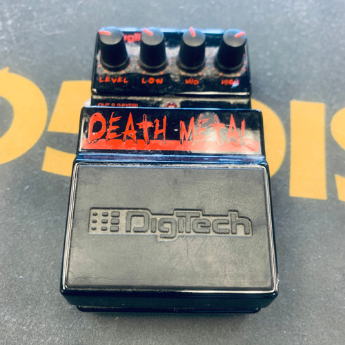 Used Digitech DEATH METAL DISTORTION Guitar Effect 41116-S000046401