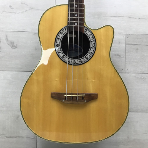 Used Ovation Celebrity CC74 Acoustic Electric Bass Guitar 40051-S000113207