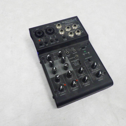 Vist Large View of Product Image Which is Used Rockville Rockmix 4 Compact Mixer 40042-S000251720